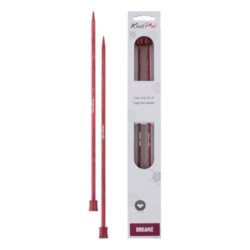 KnitPro Dreamz Single Point Needles, US 8 (5mm), 10in