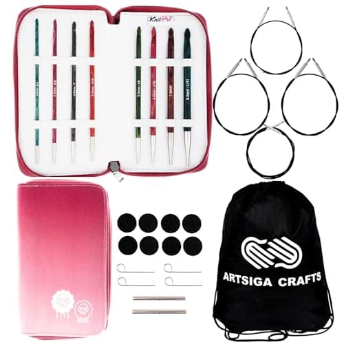 Knitter's Pride Dreamz Interchangeable Tunisian Crochet Hook Set