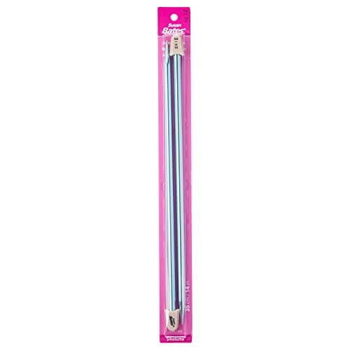Susan Bates Silvalume Single Point Needles, US 13 (9mm), 14in