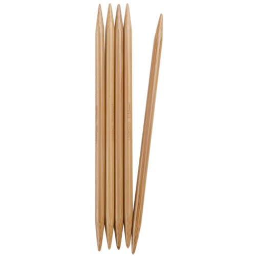 ChiaoGoo Patina Bamboo Double Point Needles, US 1 (2.25mm), 6in