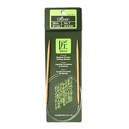 Clover Takumi Bamboo Circular Needles
