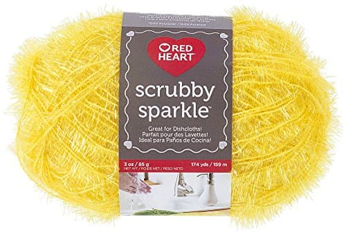 Red Heart Scrubby Sparkle