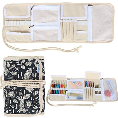 Teamoy Crochet Hook Roll Case